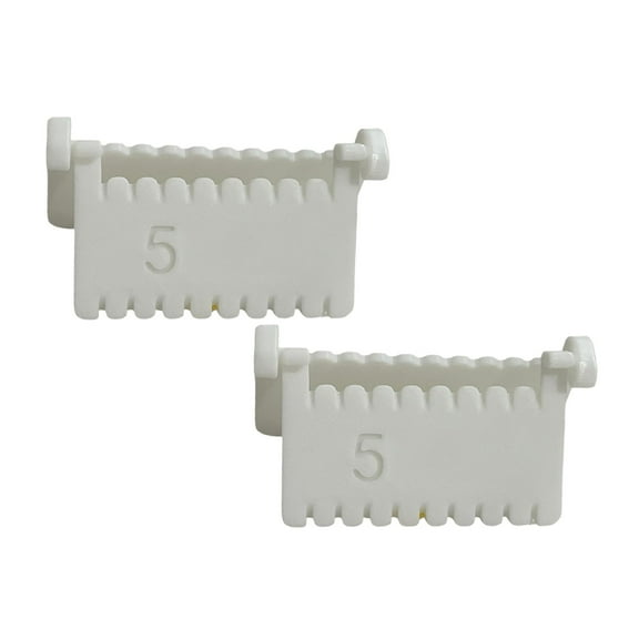 2mm 3mm 4mm 5mm Edge Stitch Lock Sewing Gauge Thumb Guide Ruler for Precise Hemming Quilting and Fabric Stitching Lightweight DIY Sewing Tool Kit Measuring Guide for Straight Stitching