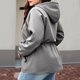 thumbnail image 5 of Chaquetas y abrigos casuales con capucha de manga larga para mujer, abrigos y chaquetas resistentes al viento para excursiones de senderismo al aire libre, impermeables con capucha, rompevientos, abri, 5 of 5