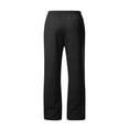 thumbnail image 4 of Wide Leg Sweatpants Women Casual High Waist Baggy Sweat Pants Y2k Cute Loose Lounge Outfits with Pockets Black L, 4 of 4