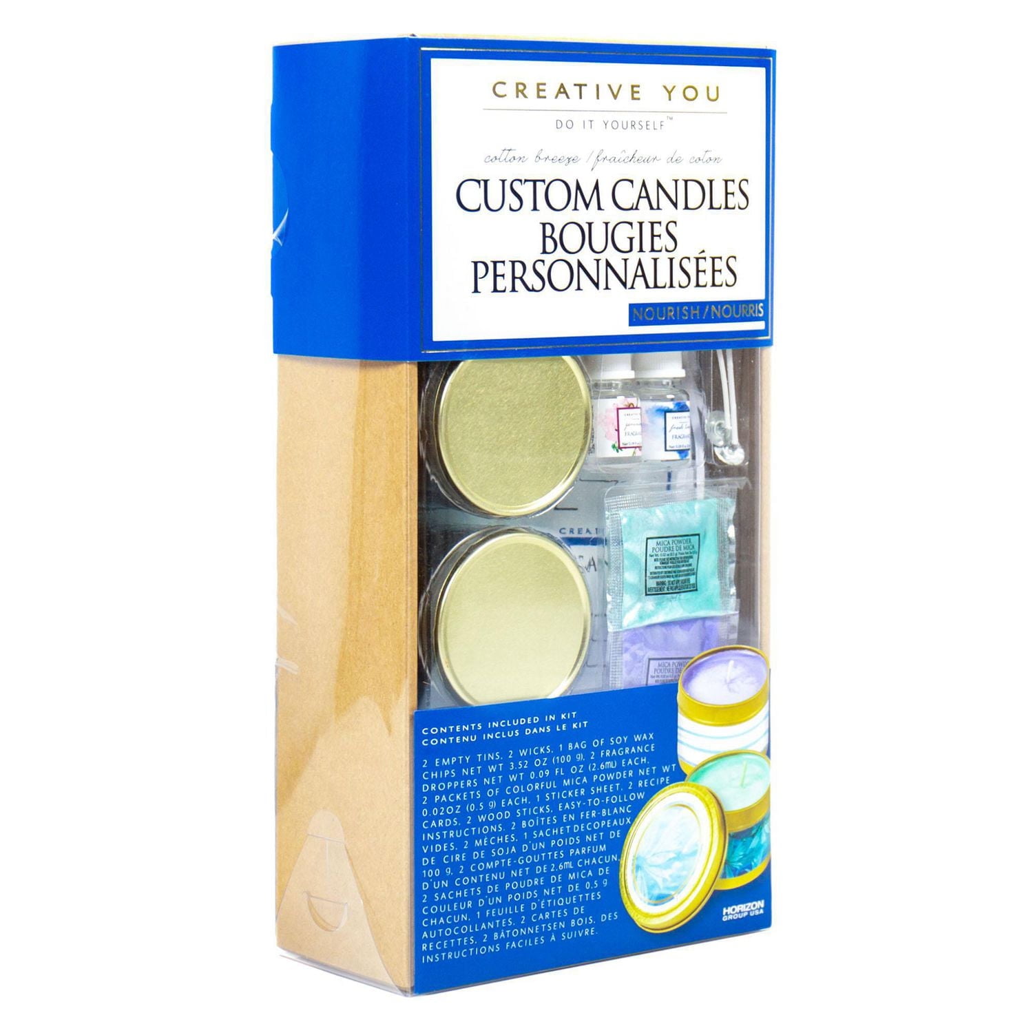 Creative You D.I.Y. Cotton Breeze Candles, 14 years & up