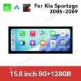 thumbnail image 2 of ZWNAV 15.8 inch Android 15 Car Radio For KIA Sportage 2005-2009 HD Multimedia Video Player Navigation GPS DVD 4G DSP Stereo Bluetooth, 2 of 14