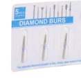 thumbnail image 5 of 10PCS Dental Polishing Burs Teeth Care High Speed Incisive Stainless Steel Dental Burs for Handpiece, 5 of 5