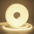 thumbnail image 1 of SIABC-COB Neon LED Strip 3.28ft,110V 288 LEDs/m FCOB LED Strip Waterproof Flexible Super Bright Natural White COB Neon Rope Strip, Silicone LED Neon Strip with Switch Plug for Party, Stage, 1 of 4