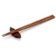 thumbnail image 2 of Xiao Hua pares de palillos chinos largos de madera de 11,81 pulgadas para cocinar, para ollas calientes, 2 of 4
