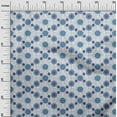 thumbnail image 3 of oneOone Polyester Spandex Turquoise Blue Fabric Asian Block Fabric For Sewing Printed Craft Fabric By The Yard 56 Inch Wide-CA, 3 of 4