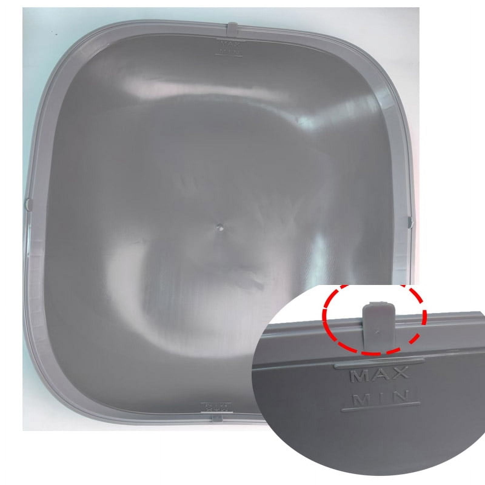 Automatic Cat Litter Box Accessories Bin Door Collecting Feces Bottom Capsule Garbage Bag for Cat Toilet Litter Box