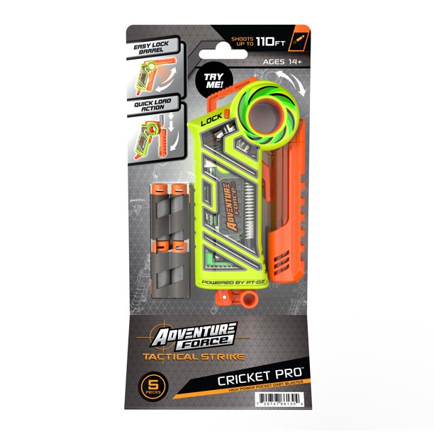 Adventure Force Tactical Strike Cricket Pro Half-Length Quick-Flip