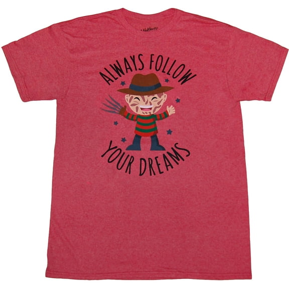Nightmare on Elm Street Freddy Krueger Follow Your Dreams T-Shirt