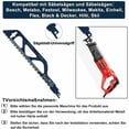 thumbnail image 4 of Abrasive Materials Cutting Saw Blades, High Performance Applications in Masonry Demolition, Universal Shank Reciprocating Saw Blade for Tough Cuts, Precision Ground Teeth, Heat, 4 of 5