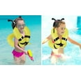 thumbnail image 3 of Pool Central Inflatable Honey Bee Swimming Pool Vest - 16" - Age 2-6, 3 of 5