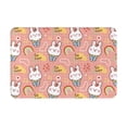 thumbnail image 2 of Uemuo Rabbit So Cute Printed Door Mat Indoor Doormat 16"x24",Front Back Door Mats Non Slip Entrance Rugs,Inside Doormats for Entryway, 2 of 9