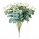 thumbnail image 5 of 20 Piezas Plantas Falsas Hojas de Eucalipto de Seda Decoraciones Artesanales para el Hogar Jardín Boda Álbum de Recortes Flores Artificiales, 5 of 5