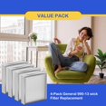 thumbnail image 3 of Roninby 990-13 Humidifier Vapor Water Pad Filter Compatible with GeneralAire 990-13 G13 Humidifier Replacement Evaporator Pad Med, 3 of 7