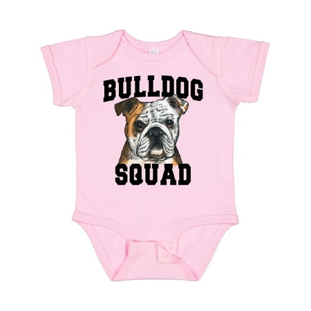 

Inktastic Dog Bulldog Squad Gift Baby Boy or Baby Girl Bodysuit
