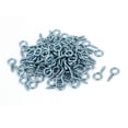 thumbnail image 1 of Unique Bargains Garden Vine Wire 1.7mm Thread Dia Eyelet Screw Eye Hook 100pcs, 1 of 3