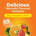thumbnail image 5 of Zicam Daily Immune Support, Gummy Supplement, Zinc, Vitamin C & Vitamin D, Citrus Strawberry Flavor, 70 Count, 5 of 8
