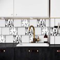 thumbnail image 3 of 10 Pcs/Set Self Adhesive Tile Stickers Art Decals Removable Wall Sticker Kitchen Backsplash Bathroom Home Tidy Protection, 3 of 10