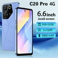 thumbnail image 6 of HOMBOTI Cell Phone Clearance Smartphone Straight Talk Smart Phone 32GB 6.6 Inch Screen Mobile Phone Sim Facial Unlock Game Music Phone Android System Smartphones, 6 of 7