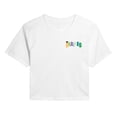 thumbnail image 2 of The Beatles - Color Layers - Juniors Cropped Graphic T-Shirt, 2 of 5
