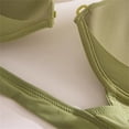 thumbnail image 6 of MEICHEN No Underwire Push Up Tshirts Bras Solid Thin Full Coverage Bralettes Sexy Seamless Underwear for Women, 6 of 7