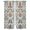 Cream, Terracotta, Sage Green, Amber, variant on Boho Flowers Kitchen Curtain for Berdoom Living Room Cafe 72 Inch Length, Vintage Bohemian Ethnic Floral Leaves Tiers Curtains Light Filtering Drapes Rod Pocket Window Treatment 2 Panels 52"Wx72"L