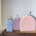 thumbnail image 5 of 3-Piece Rainbow Arch Silicone Mold Set - Geometric U-Shape Candle Making Mold for DIY Wax, Soap, Resin Crafts, Home Decor and Holiday Gifts, 5 of 10