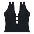 thumbnail image 3 of Traje de baño Ocean Pacific para Mujer Tirantes Nudos Negro Talla G, 3 of 4