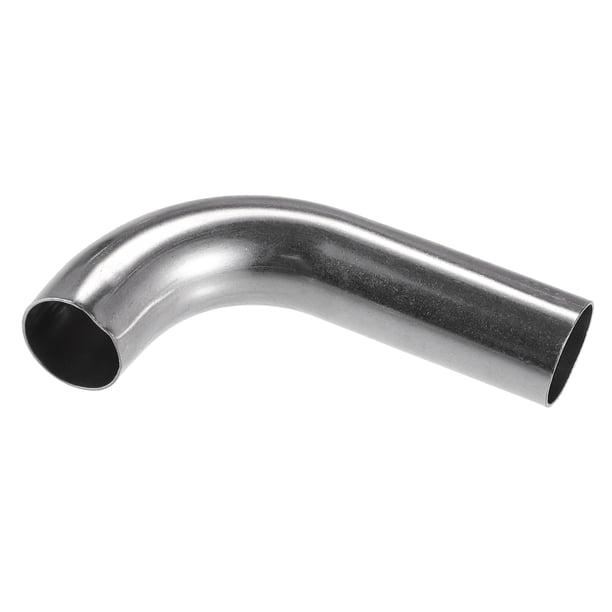 Doblar Codo Tubo Tubo, 0,98" DE 4" 2,36" 90° DIY Tubo Escape para Auto