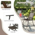 thumbnail image 4 of Spaco Folding Chairs Patio Chairs Lawn Chair,Set of 4 Patio Folding Sling Chairs Steel Camping Deck, 4 of 10