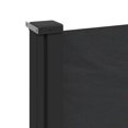 thumbnail image 5 of vidaXL Retractable Side Awning Black 100x500 cm, 5 of 5