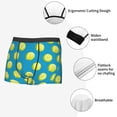 thumbnail image 3 of Pofeuu Ball Tennis Print Men’s Boxer Briefs, Moisture-Wicking Underwear, Regular,Trunk-XX-Large, 3 of 5