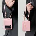thumbnail image 6 of Women Wallet Purse for Samsung Galaxy Z Flip 4 5G Case, Adjustable Crossbody Strap with Credit Card Holder PU Leather Folding Phone Case Cover for Samsung Galaxy Z Flip 4 2022, Red, 6 of 12