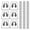 100pcs, variant on 50 Disposable Paper Floor Mats for Cars and Home Protect Floors from Dirt ц S8A0