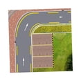 thumbnail image 4 of Bunblic 1/64 Scale Parking Lot Sticker 1:64 Model Car Display Accessory Layout Realistic Architectural Projects Diorama Building Road 25x25cm, 4 of 8