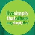 thumbnail image 3 of CafePress - Live Simply That Others May S Dark T Shirt - Men's Classic Graphic Cotton T-Shirt, 3 of 4