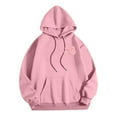 thumbnail image 3 of Cute Bow Y2K Graphic Hoodies for Women Hooded Sweatshirt with Pockets Streetwear Pullover Tops, 3 of 8