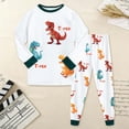 thumbnail image 2 of TOWED22 Baby Boy Fall Winter Clothes 2-Piece Cotton Graphic Sweatshirt Tops Cotton Joggers Pants Toddler Outfits Clothing(Dark Green,3-4 Y), 2 of 8