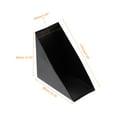thumbnail image 2 of 4Pack Corner Protectors 40x110mm Plastic Right Angle Corner Guards Cushion, Black, 2 of 6