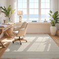 thumbnail image 3 of Design&I 2'x3' Washable Accent Rug Beige Cream Faded Horizontal Stripes Minimalist Banded Neutral for Kitchen, Pet Station, Friendly & Non-Slip Built-In Grip, 3 of 7