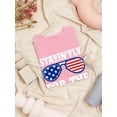 thumbnail image 3 of Stayin' Fly 4Th July Glasses T-Shirt Women -Image by Shutterstock, Female Medium, 3 of 4