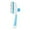 Blue, variant on ZZHZGZ Pet Hair Removal Comb Flea Comb Cat Brush with Release Button Cat Grooming Brushes For Indoor Cats Shedding Cleaning Shedding Pet Hair Remover For Dogs Cats Pet Grooming Brush T