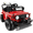 Red, variant on QUIKRA 12V 7Ah Ride on Toys with Remote, Electric Cars for Kids 3-5, Spring Suspension, Bluetooth Music & LED Lights, Black