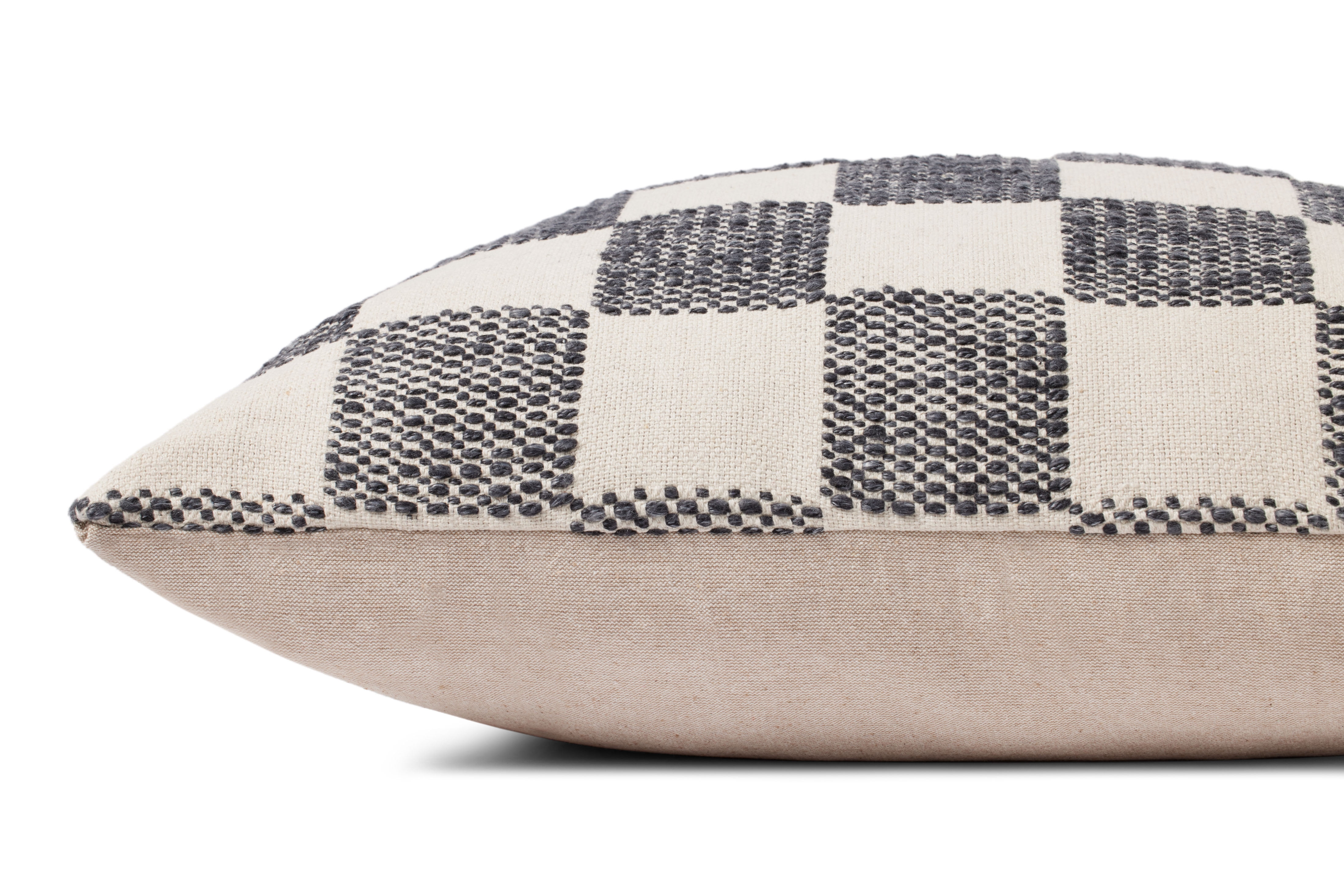 Loloi PLL0123 Black 22'' x 22'' Decorative Pillow