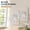 2 Pcs Transparent, variant on 2PCS No Drill Curtain Brackets, Self-Adhesive Adjustable Curtain Rod Hooks for Rods Under 1.57 Inch, Clear Window Curtain Hardware
