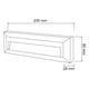 thumbnail image 5 of Lampara Muro Led 1.5w Luz Blanca Neutra Hled-801, 5 of 5