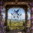 thumbnail image 3 of Graceful Hummingbird Wind Chime for Outside, Acrylic Sun Catcher Windchime, Colorful Bird Outdoor Yard Decor, Memorial Gardening Gift for Women Grandma, 3 of 7