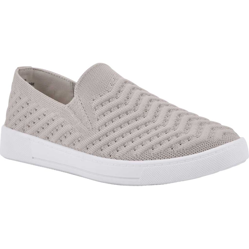 White Mountain - Women's White Mountain Courage Woven Slip-On Sneaker ...