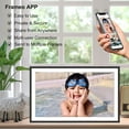 thumbnail image 4 of Frameo Digital Picture Frame,15.6 Inch 32GB Large WiFi Digital Photo Frame with 1920x1080 Full HD Touchscreen,Wall Mountable,Auto-Rotate,Easy to Send Pictures and Videos via Free App, 4 of 5