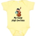 thumbnail image 3 of Inktastic String Bass My Daddy Plays the Bass Boys or Girls Baby Bodysuit, 3 of 5