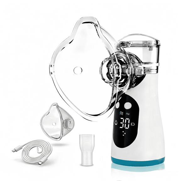 BESLY Portable Humidifier USB Rechargeable Ultrasonic Mesh Cool Mist Steam Inhaler for Adult kids